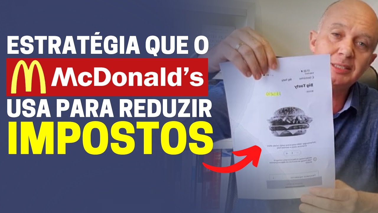 ESTRATÉGIA DO MCDONALDS PARA REDUZIR IMPOSTOS