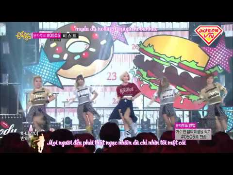 [Vietsub + Fanchant + Kara] Nice Body by Hyomin @ Live at 140705 Music Core Debut Stage