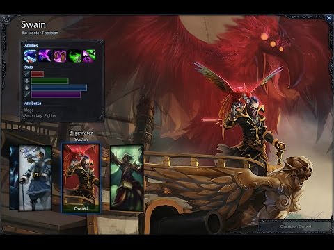 Bilgewater Swain Skin Spotlight Gameplay 1080p HD League Of Legends