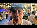 TEOFIMO LOPEZ SR IMMEDIATE REACTION TO SON BEATING JOSH TAYLOR! ASKED IF HANEY IS NEXT!?
