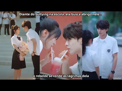 Ante el acoso escolar busca refugio en él… el chico rudo se rinde a sus lágrimas y la adora sin fin
