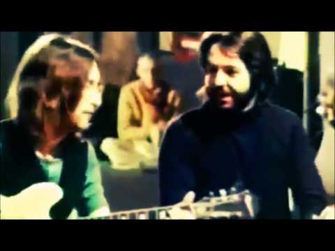 The Beatles maxwell's silver hammer at the Apple Studios in 1969 (Rare Version and video)