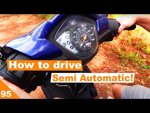 How and Why to drive a semi automatic motorcycle in Asia!