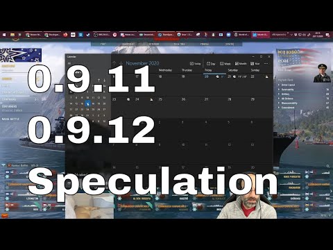 Twitch Highlight: Updates 0.9.11 and 12 content and timing | World of Warships