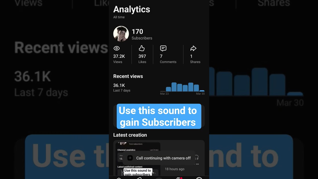 Try this Audio 📈 #shortvideo #shortsviral