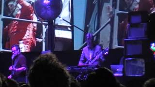 Public Service Broadcasting, Valentina, live, Glastonbury 2015