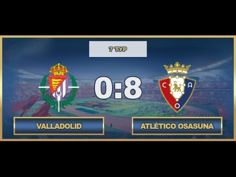 AFL17. Spanish. Segunda. Day 7. Valladolid - Atlético Osasuna