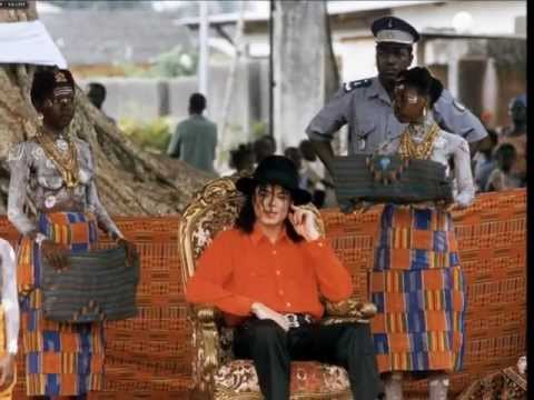 Michael Jackson Coronation - King of the Sanwi's in Krinjabo, Africa 1992