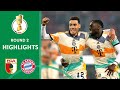 Bayern beat the curse | FC Augsburg vs. FC Bayern München 2-5 | Highlights | DFB-Pokal Round 2