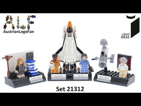 Vidéo LEGO Ideas 21312 : Les femmes de la NASA