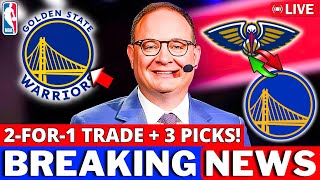 PELICANS TRADING ELITE PLAYERS WITH THE WARRIORS IN A MEGA DEAL INVOLVING OTHER PLAYERS?!