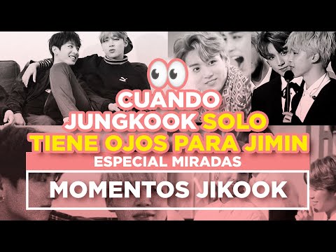 JIKOOK - JUNGKOOK SOLO TIENE OJOS PARA JIMIN | JungKook Just looks at Jimin (Cecilia Kookmin)