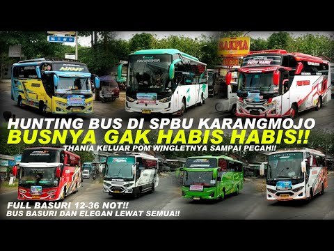 WINGLET BUS JADI KORBAN!! HUNTING BUS DI SPBU KARANGMOJO BISNYA GAK HABIS HABIS!!