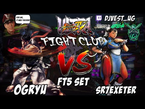 USF4 Fight Club Exhibition Series - OGRyu VS SR7Exeter FT5 Set