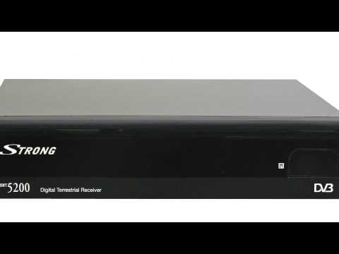 DVBT přijímač STRONG SRT 5200 (set top box)
