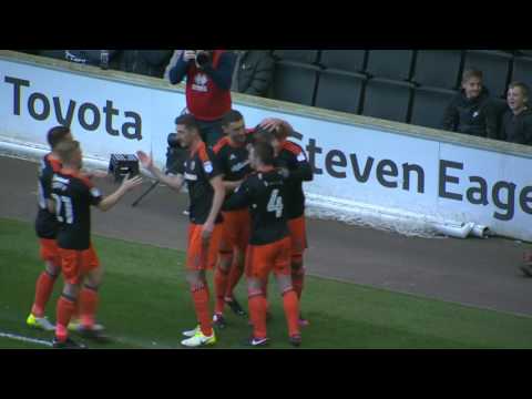 MK Dons 0-3 Blades - match action