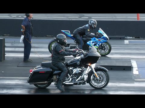 Harley-Davidson vs Suzuki GSXR