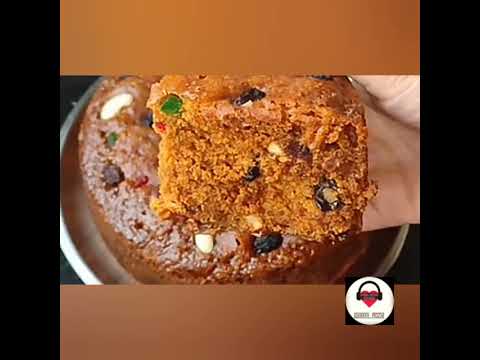 கிறிஸ்மஸ் கேக்@Christmas cake@no egg@no maida@no oven@healthy plum cake@ idhayamozhi