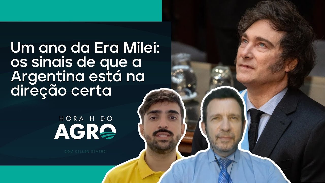 Milei corta gastos e melhora economia | HORA H DO AGRO