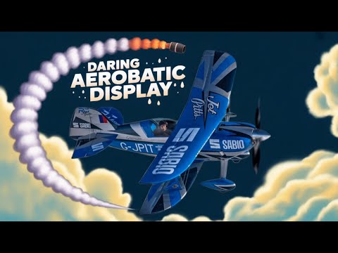 Rich Goodwin G-JPIT Jet Pitts S2S Dazzles at Weston Park 2025! 🔥✈️