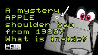 Rare Find: The Exclusive Apple Shoulder Bag & Its Vintage Apple IIc Treasure!