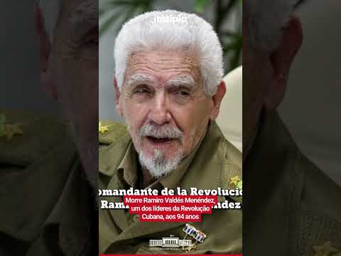MORRE RAMIRO VALDÉS MENÉNDEZ, UM DOS LÍDERES DA REVOLUÇÃO CUBANA, AOS 94 ANOS