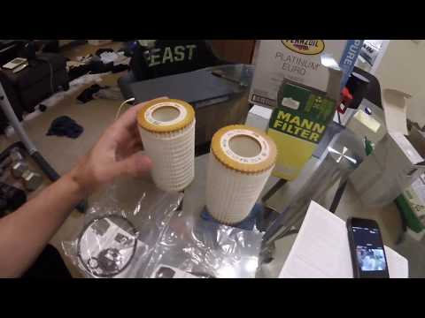 W212 MAINTENANCE Best Mercedes Oil Filter MANN FILTER vs Dealer Filter.