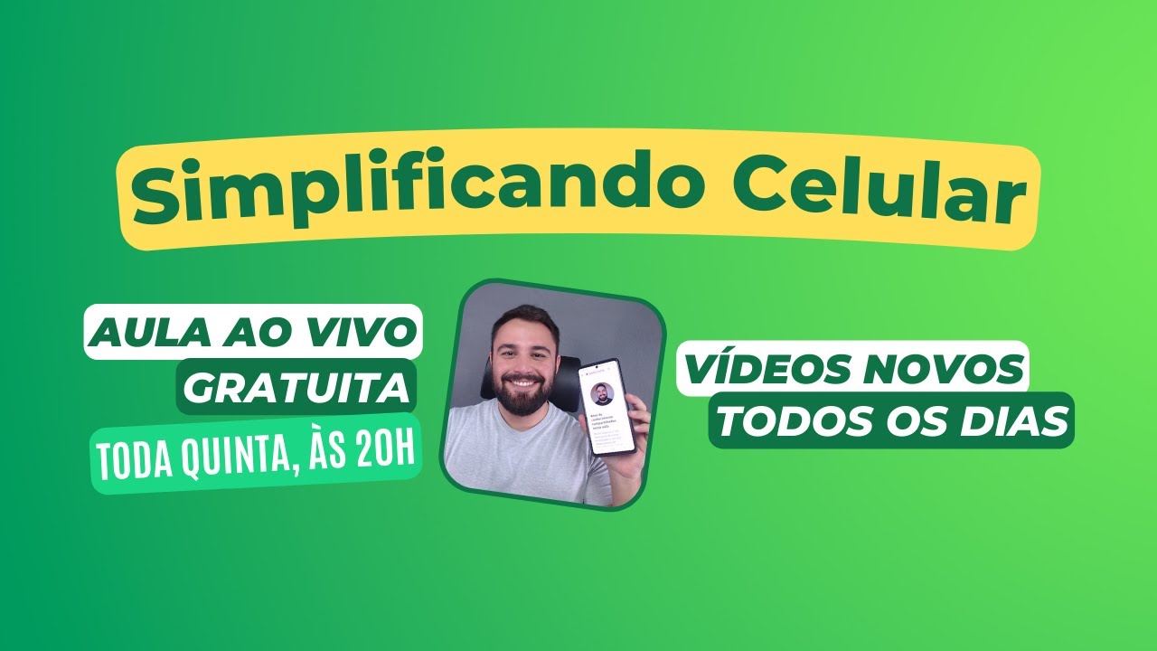 AULA #240: 7 ERROS COMUNS QUE IDOSOS COMETEM NO CELULAR