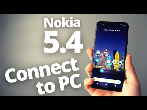 Nokia 5.4 - How to Transfer Files (Photos ,Music,Videos) to PC Computer or Connect to Laptop Mac Win