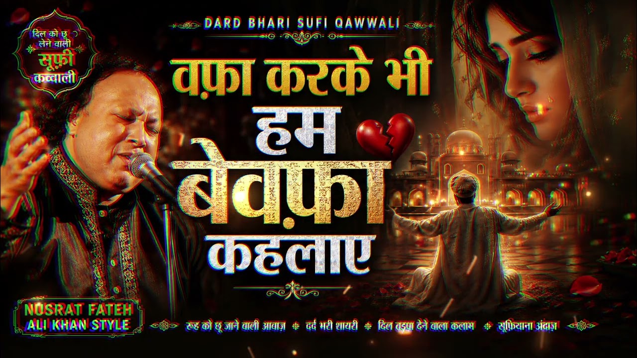 वफ़ा करके भी हम बेवफ़ा कहलाए 💔 | दर्द भरी सूफ़ी क़व्वाली | Bewafa Qawwali | Dard Bhari Qawwali 2026