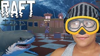 UM TSUNAMI ENGOLIU A JANGADA - Raft Multiplayer