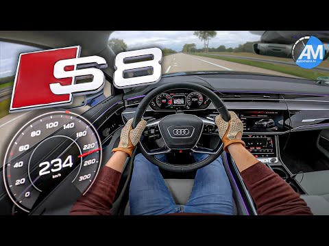 NEW! Audi S8 | Launch Control & 100-200 km/h acceleration🏁 | by Automann