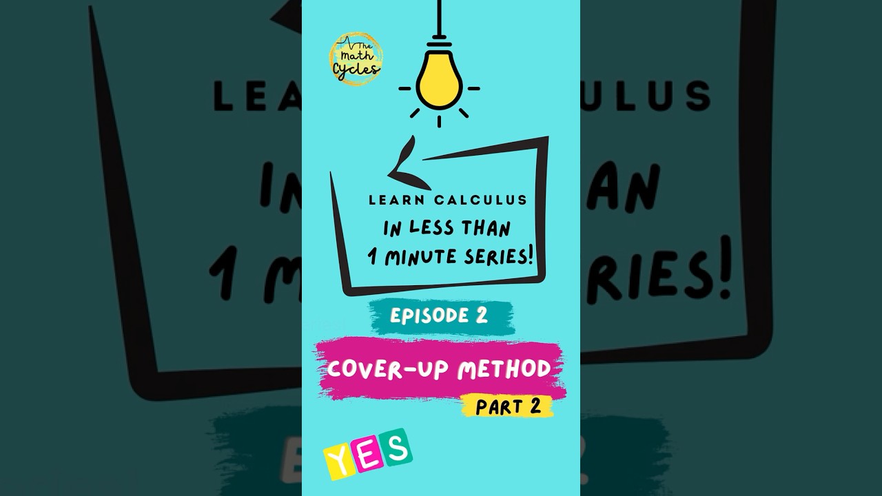 Partial Fractions by Cover-up method for 