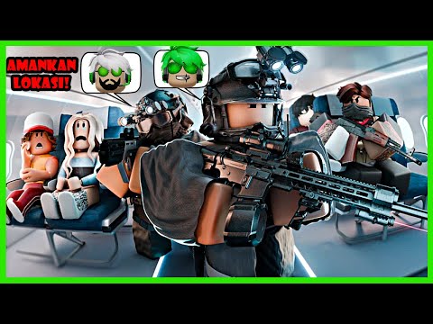 Darlung & Wak Darlung Jadi Pasukan Polisi Swat Untuk Amankan Kejahatan  Di Roblox