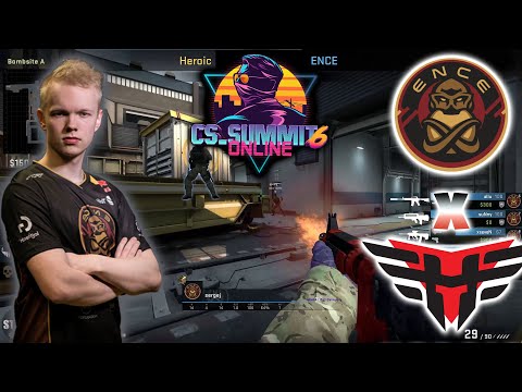 🇫🇮 ENCE Sergej vs 🇩🇰 HEROIC TRAIN POV HIGHLIGHTS - cs_summit 6