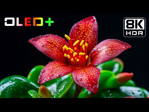 BEST OF OLED – Magical Flower Bloom Wonderful in 8K HDR | Dolby Vision™