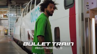 #BulletTrainBotellazo. Descubre la próxima parada de Marcelo junto a Rubius y más pasajeros.