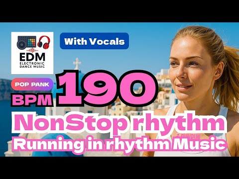 🎸 [190 BPM 190] Running Music Playlist EDM DTM Jogging & Workout cadence 러닝 음악 ランニング 曲 songs