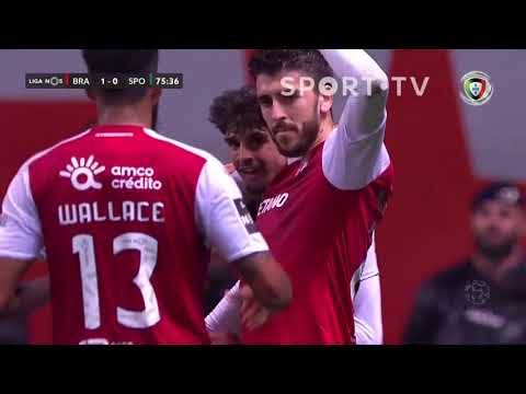 Goal | Golo Trincão: SC Braga (1)-0 Sporting (Liga 19/20 #19)