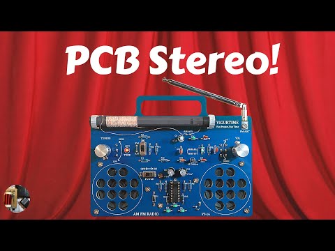 Vigurtime VT-16 AM FM Stereo DIY Portable Radio Kit Review