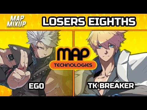 MAP Mixup 2 GGST Top 8 Losers - eg0 (Chipp) Vs. TK Breaker (Ky) Guilty Gear Strive