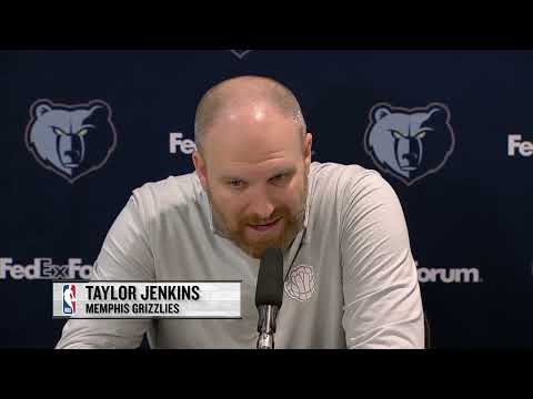 Taylor Jenkins coach of Grizzlies postgame interview 12 27 2024