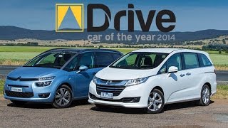 Honda Odyssey VTi v Citroen Grand C4 Picasso | DCOTY14