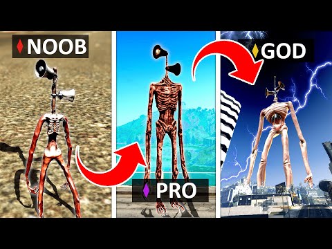 How To UPGRADE SIREN HEAD Into A GOD In GTA 5 ... (Secret Powers!) - GTA 5 Mods Funny Gameplay