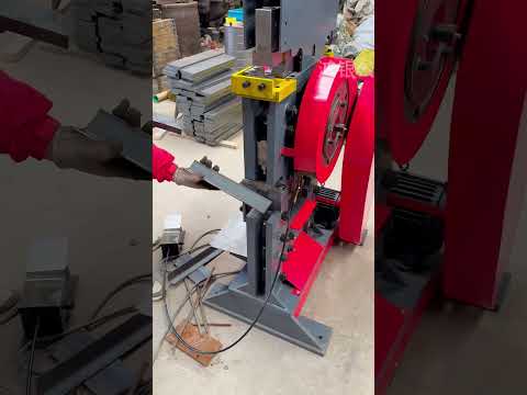 Hot sale Hydraulic Ironworker Combined Punching and #ironworkers #customironwork#ironworkersunion