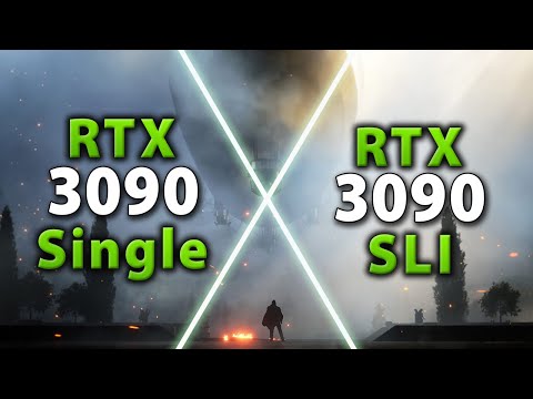 RTX 3090 - SLI vs Single // Test in 7 Games | 4K, 8K