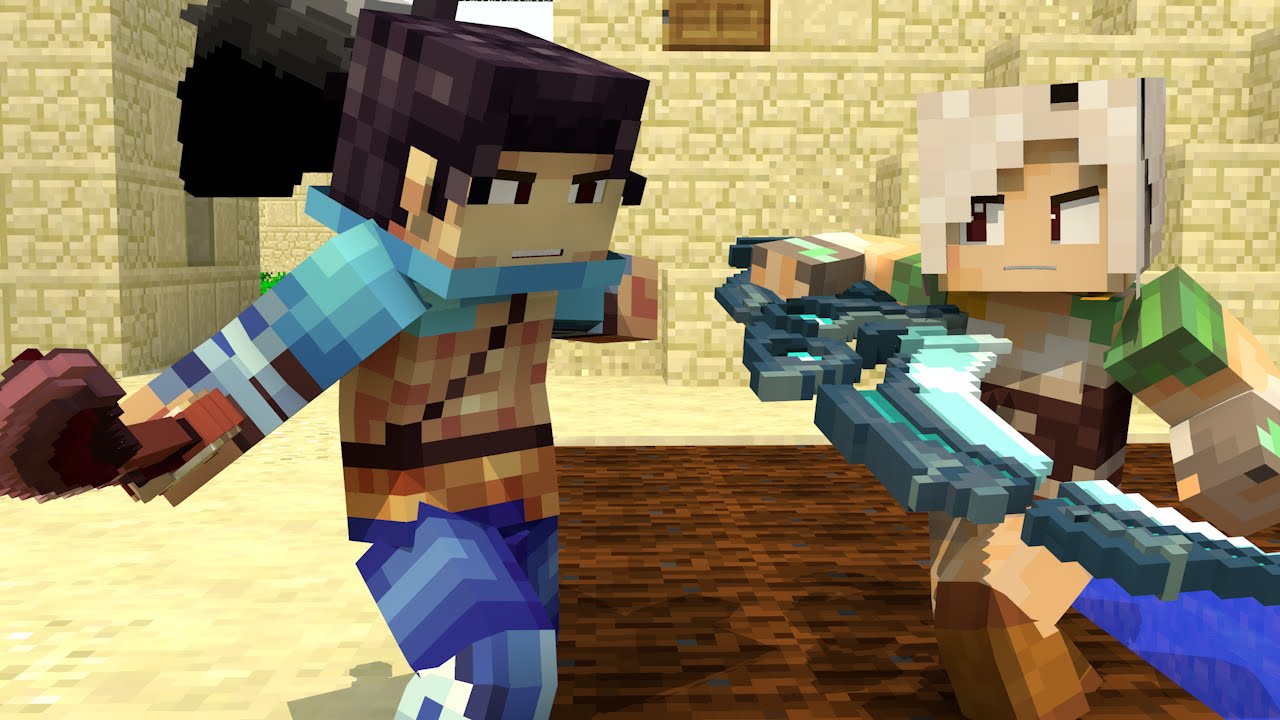 "BATTLE OF THE EXILES" - MINECRAFT ANIMATION - Funny Minecraft Animations