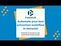 Use an email parser to extract text from emails and PDFs