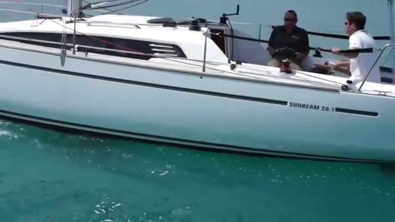 Sunbeam 28.1 Sailing on Lake Attersee