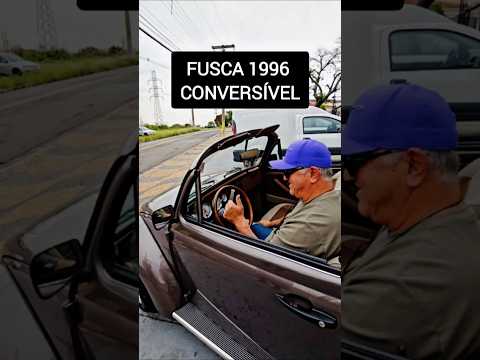 Fusca 1996 Bege Urano transformado em conversível! ✨️🛠